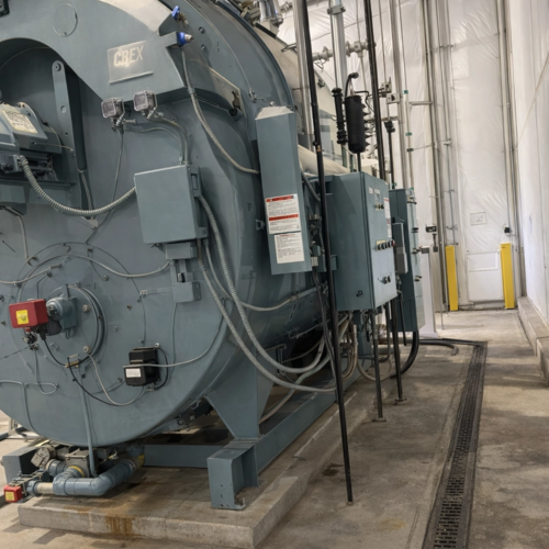 500 HP Cleaver-Brooks #CBEX-2W-700-500-150, firetube boiler, nat gas, 150 psi, 2022 - Image 4