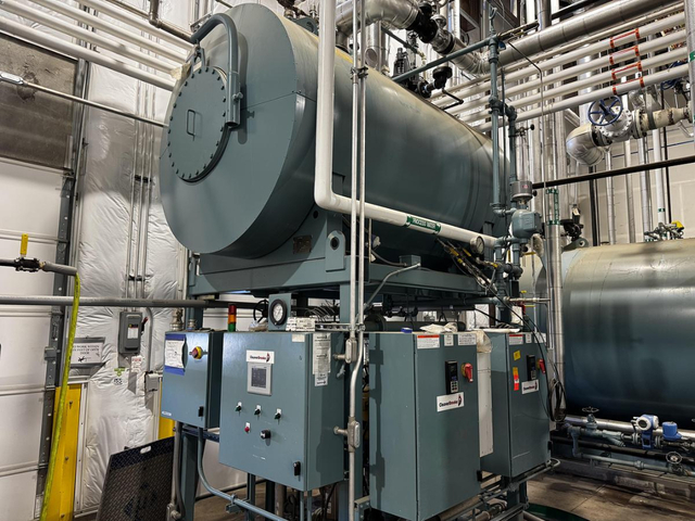 500 HP Cleaver-Brooks #CBEX-2W-700-500-150, firetube boiler, nat gas, 150 psi, 2022 - Image 7