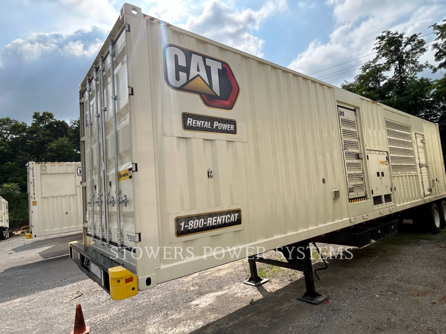 Catepillar #XQ1140, diesel gen, trailer mount, Tier 4F, PMG, 5 hours, 2024 - Image 1