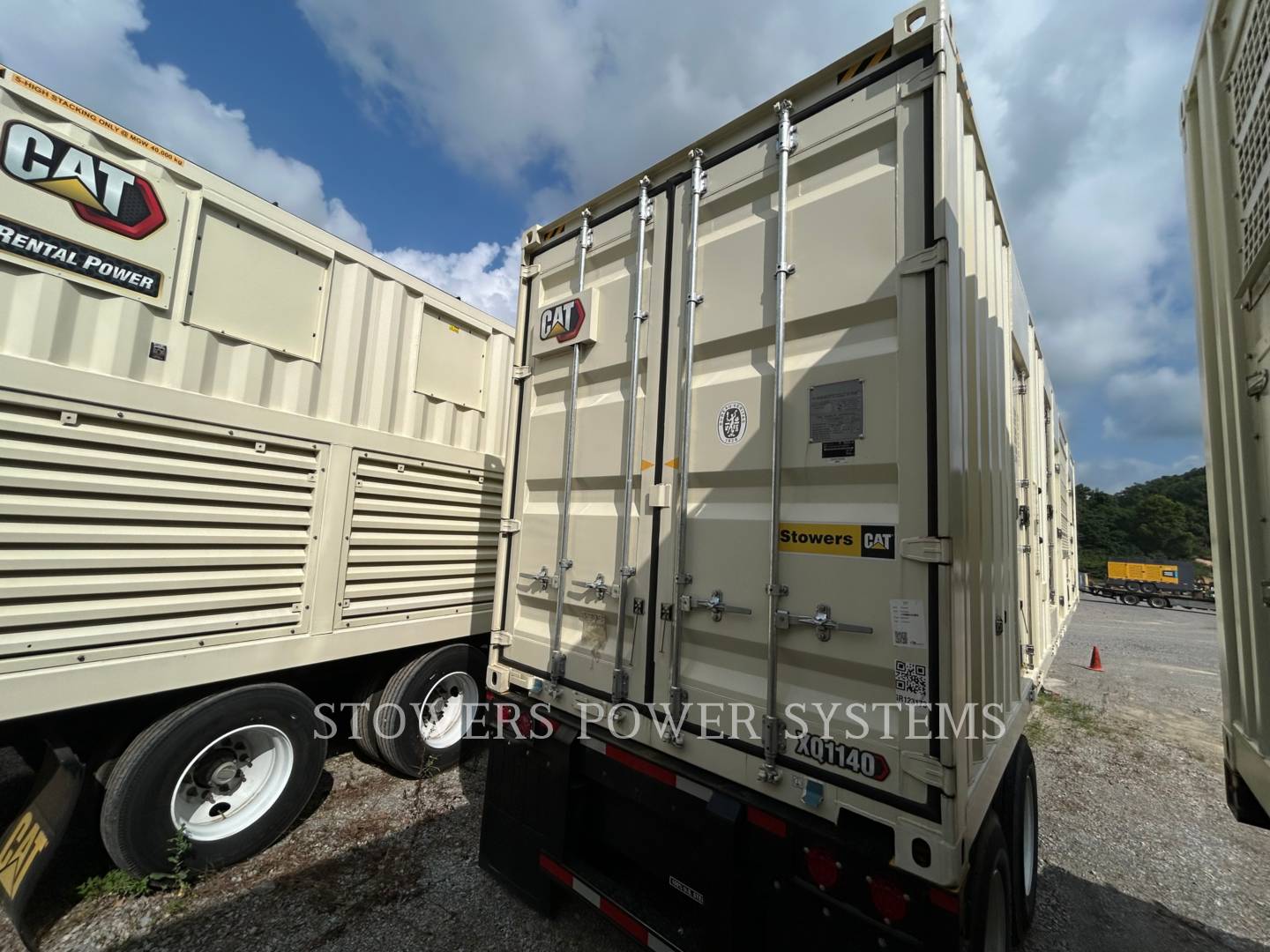 Catepillar #XQ1140, diesel gen, trailer mount, Tier 4F, PMG, 5 hours, 2024 - Image 3
