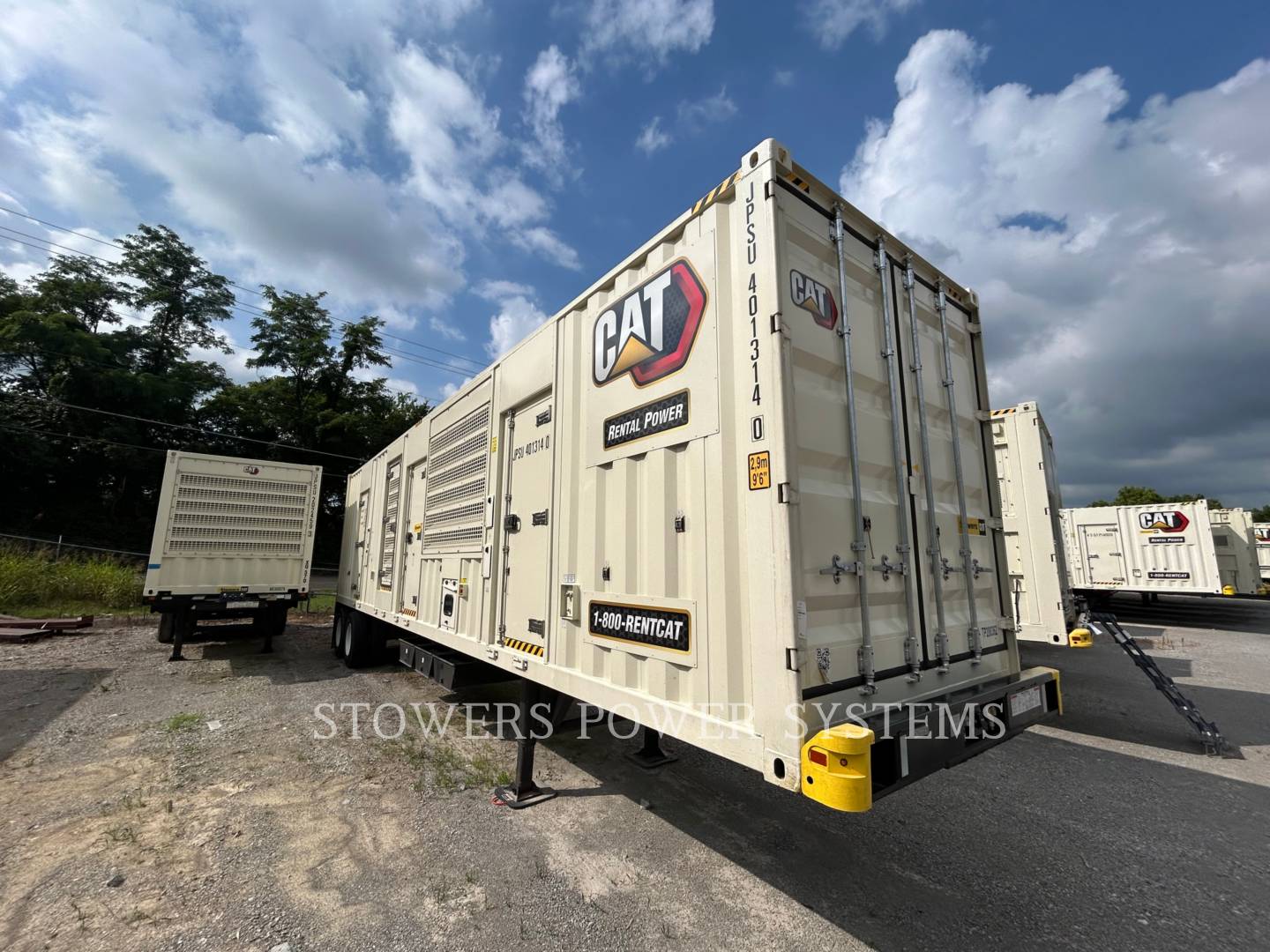 Catepillar #XQ1140, diesel gen, trailer mount, Tier 4F, PMG, 5 hours, 2024 - Image 4