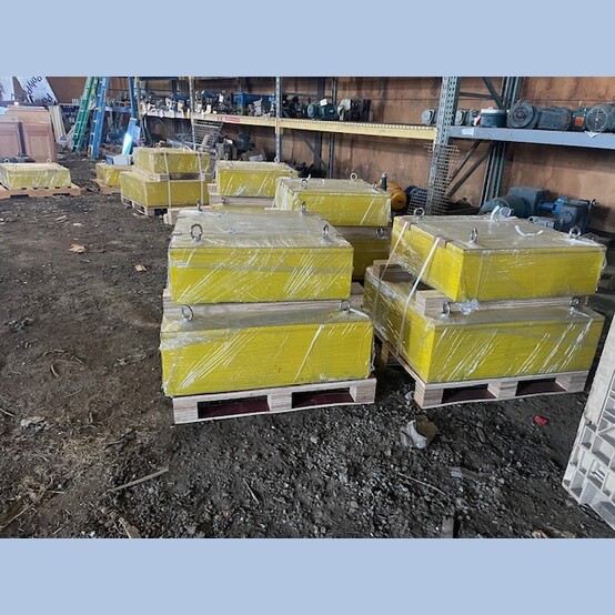 36" x 36" Permanent Suspended Magnet, 1500 Gauss, Ceramic, Never Used, (3 available) - Image 4