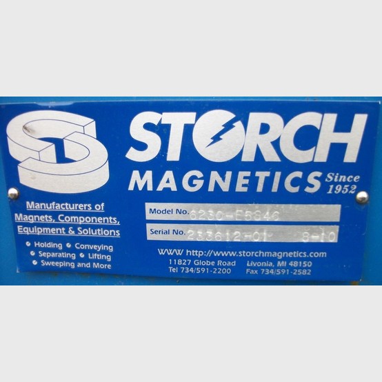 28" wide x 14' long Storch #6230-E5846, Magnetics Conveyor, 1.5HP - Image 3