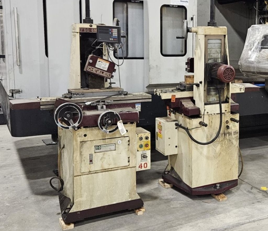 6" x 18" Chevalier #FSG-618M, Reciprocating Surface Grinder, 8" diameter x 1/2" wide grinding wheel, 2 HP - Image 1