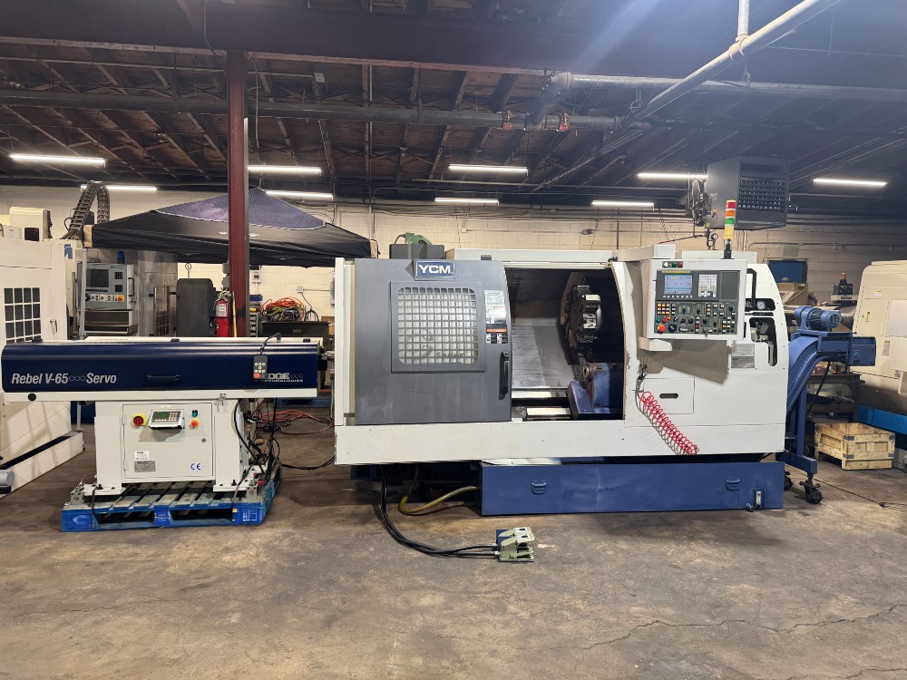 YCM Supermax #TC-26, CNC Lathe & Turning Center, 19.6" swing, 25.59" turning length, 17.7" turning diameter - Image 1