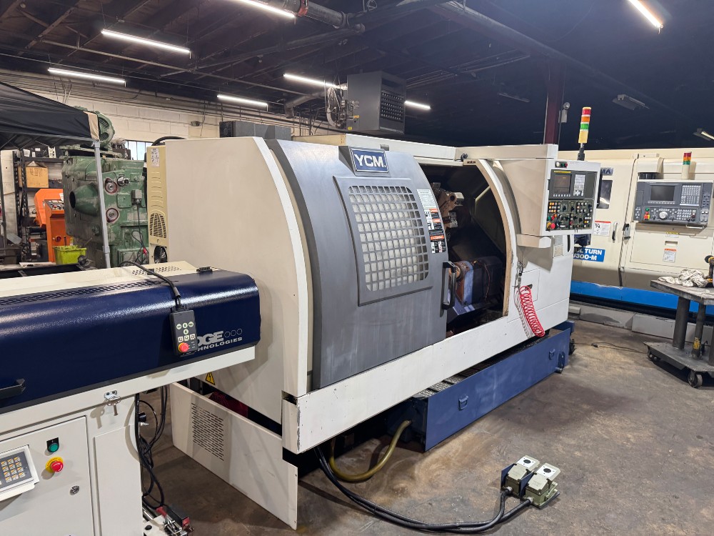 YCM Supermax #TC-26, CNC Lathe & Turning Center, 19.6" swing, 25.59" turning length, 17.7" turning diameter - Image 7