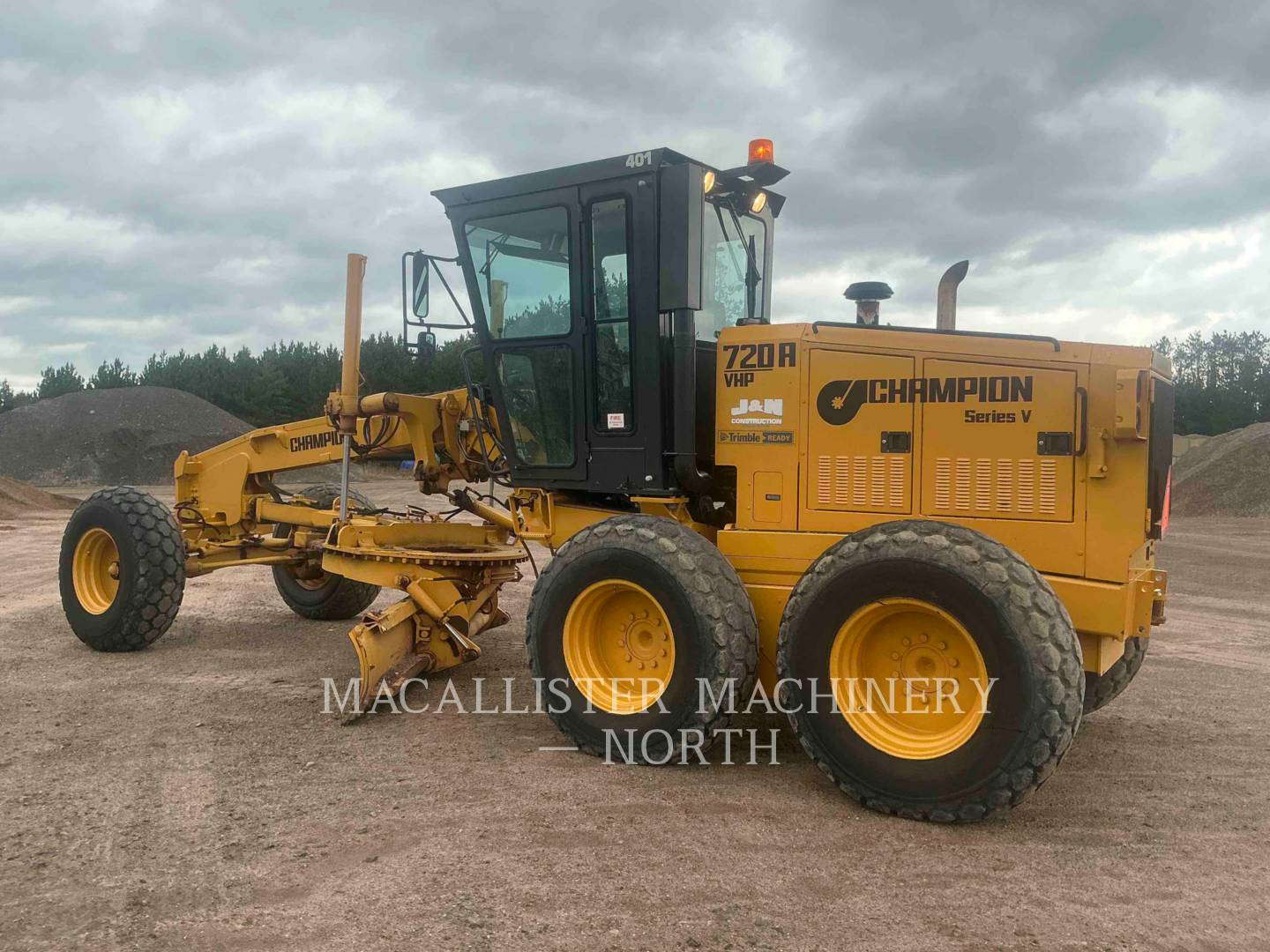 Champion 720A, Motor Grader, 3173 hours, S/N: 029890, 1999 - Image 4