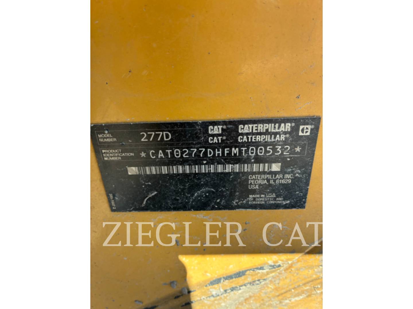 Caterpillar 277D, 3045 hours, S/N: FMT00532, 2015 - Image 6