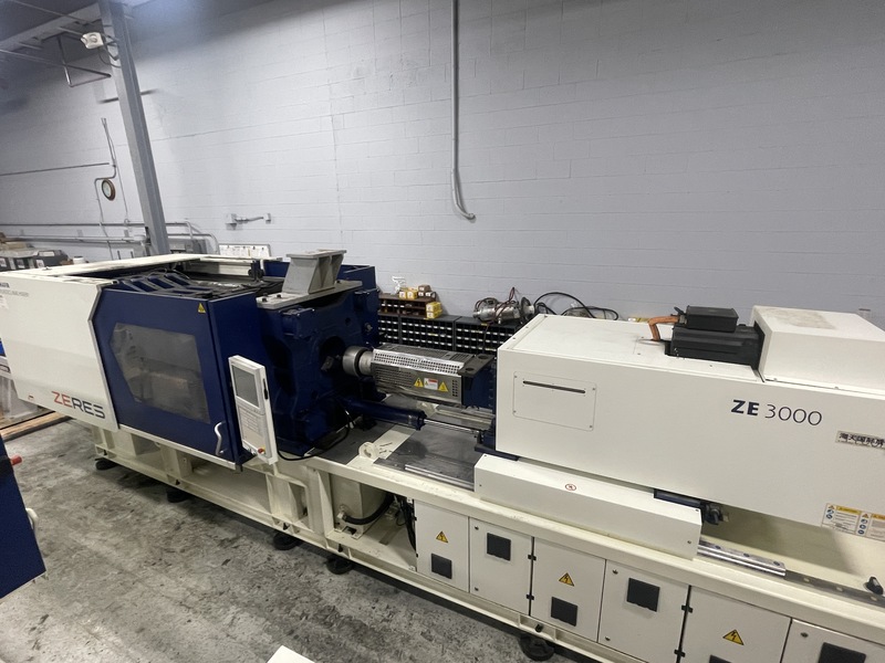 337 Ton, 15.1 oz., Haitian Zhafir #VE3000/1100H, injection molding machine, 50mm screw, 2016 - Image 2