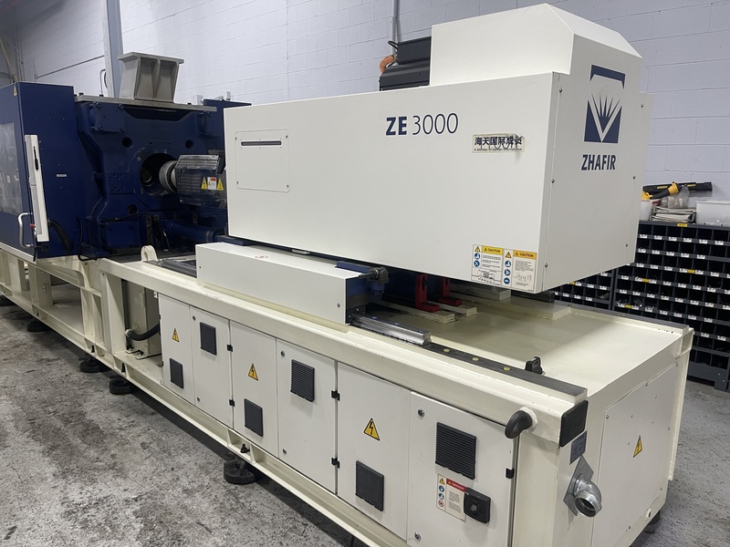 337 Ton, 15.1 oz., Haitian Zhafir #VE3000/1100H, injection molding machine, 50mm screw, 2016 - Image 4