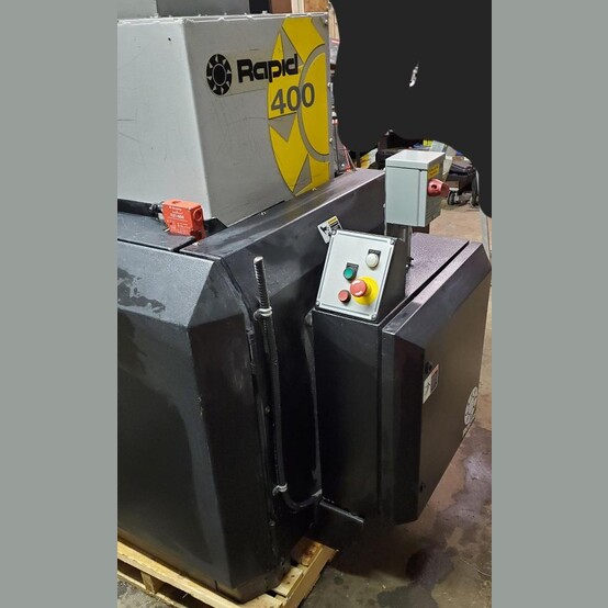 Rapid #G400-6CK, Plastic Granulator, 5 Rotor Blades, 2 Bed Knives, 15 HP, 480 V., 3 Phase, 2007 - Image 6