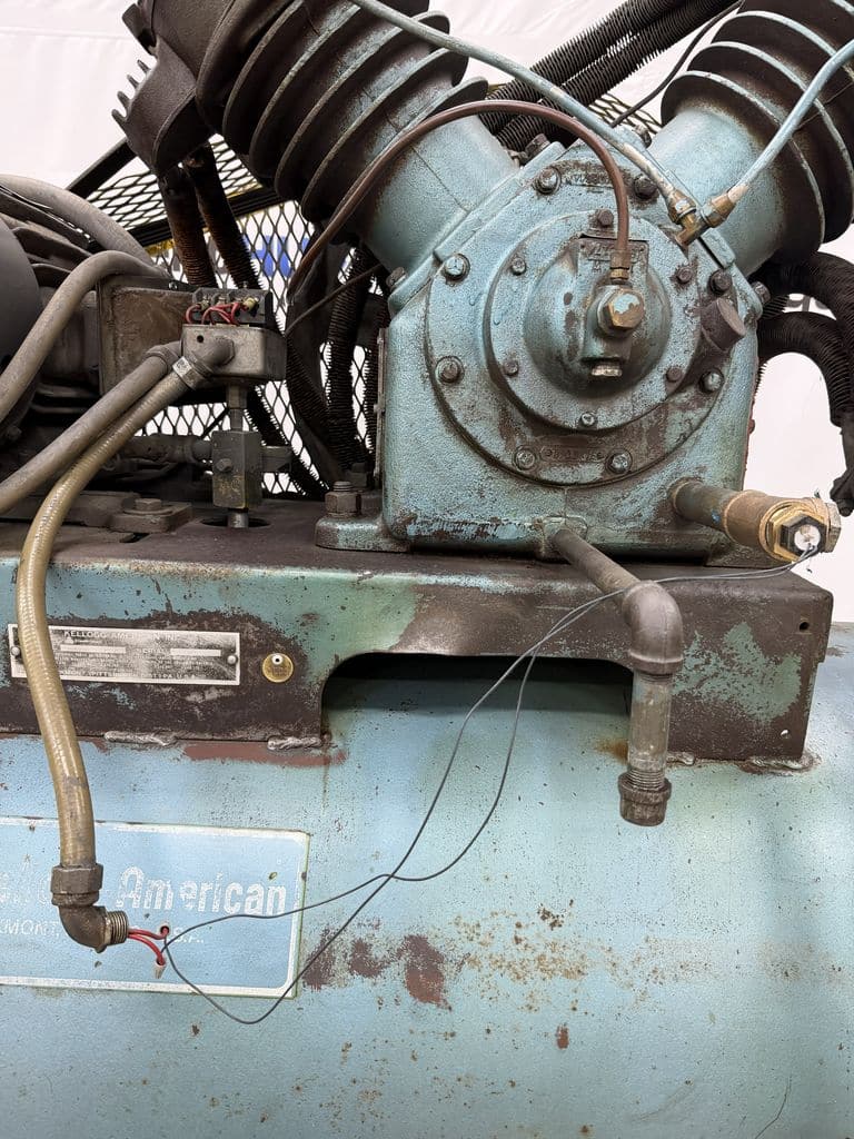 Kellogg #DB4962BO, air compressor, 2 stage, 4 cylinder, 20 HP, 460 V. - Image 10