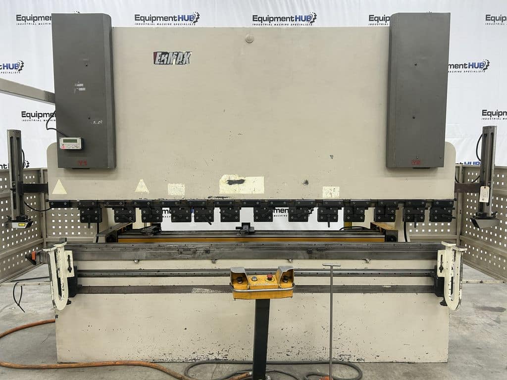 132 Ton, Ermak #CNCAP-10x132, CNC press brake, 10' overall, 16" throat, 10.8" stroke, 15 HP, 2006 - Image 5