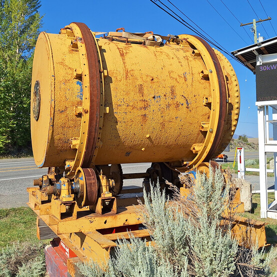 4' x 5' Custom Built, ball mill - Image 3