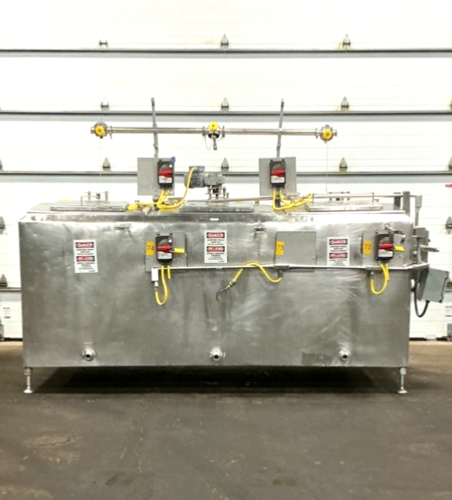 750 gallon Stainless Steel, (3) 250 gallon compartment mixing tank, 230/460 V. - Image 1
