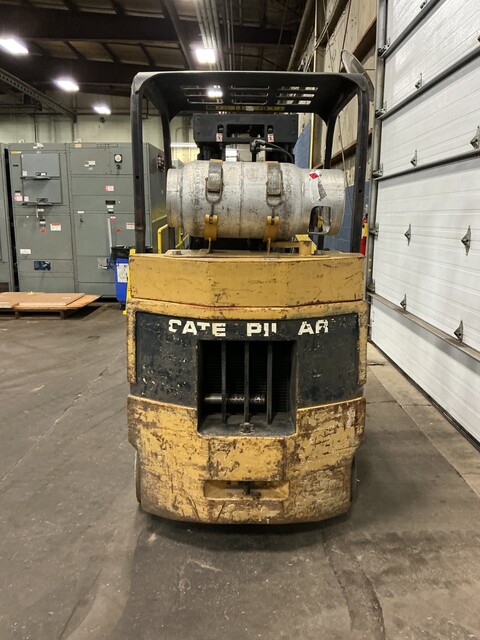 6000 lb. Caterpillar #TC60D, LP forklift, 3 stage mast, class 3, 48" forks - Image 6