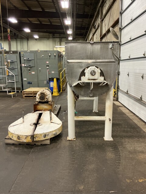 80 cu.ft. J.h. Day, Stainless steel ribbon blender, 96" x 36" x 40" ID tank, 15 HP, 230/460 V. - Image 4