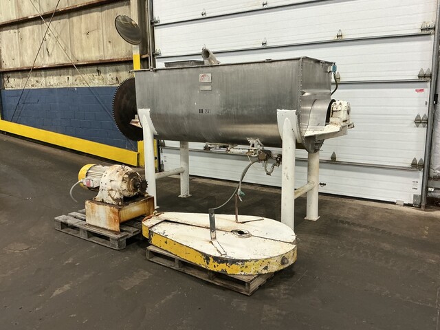 80 cu.ft. J.h. Day, Stainless steel ribbon blender, 96" x 36" x 40" ID tank, 15 HP, 230/460 V. - Image 5