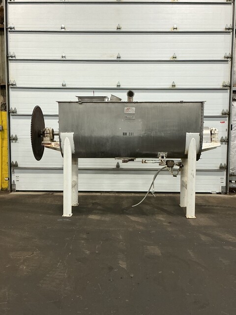 80 cu.ft. J.h. Day, Stainless steel ribbon blender, 96" x 36" x 40" ID tank, 15 HP, 230/460 V. - Image 6
