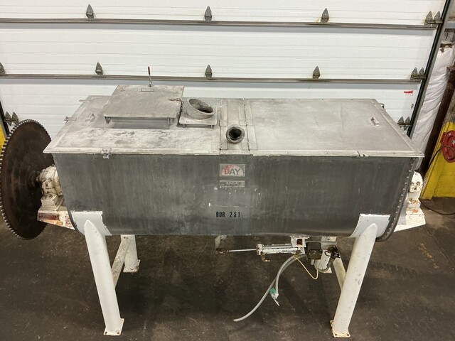 80 cu.ft. J.h. Day, Stainless steel ribbon blender, 96" x 36" x 40" ID tank, 15 HP, 230/460 V. - Image 10