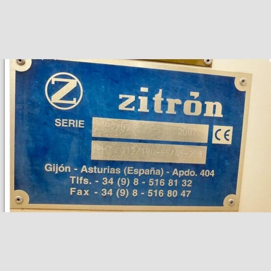 Zitron #312/190-65/45-200, hoist, 2007 - Image 4