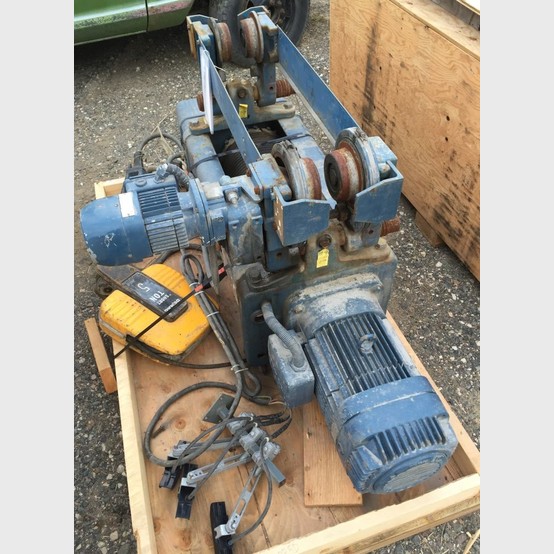 5 Ton, Demag #EKDH525H20, monorail overhead hoist - Image 2