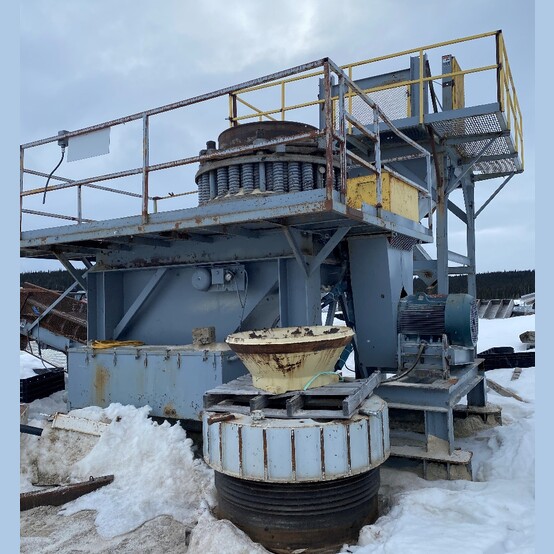 Telsmith #367S (D Series), Gyrasphere cone crusher, 60 HP @ 1185 RPM, Baldor-Reliance TEFC Motor - Image 1