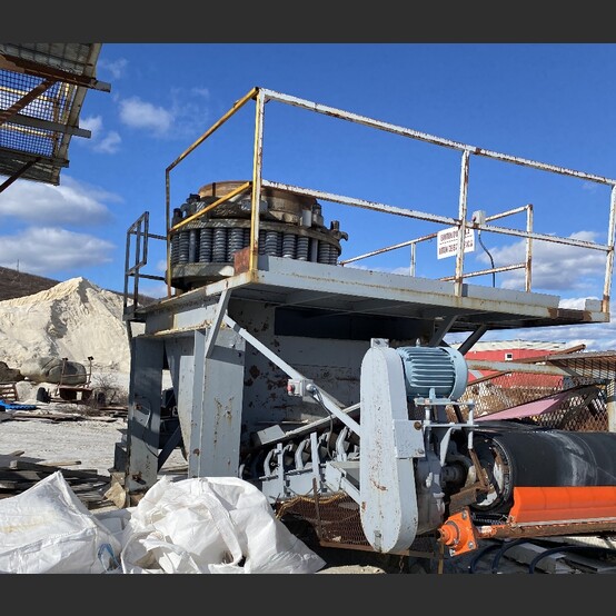 Telsmith #367S (D Series), Gyrasphere cone crusher, 60 HP @ 1185 RPM, Baldor-Reliance TEFC Motor - Image 2