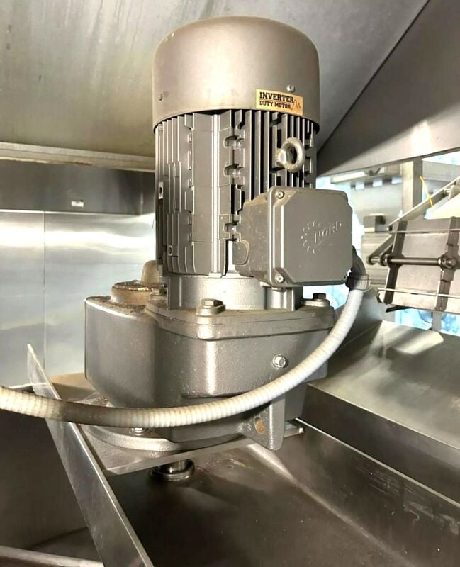 600 gallon Lee #600D5S, jacketd mix kettle, sweep / scrape agitation, 90 psi @ 332°F, 7.5 HP, 230/460 V. - Image 6