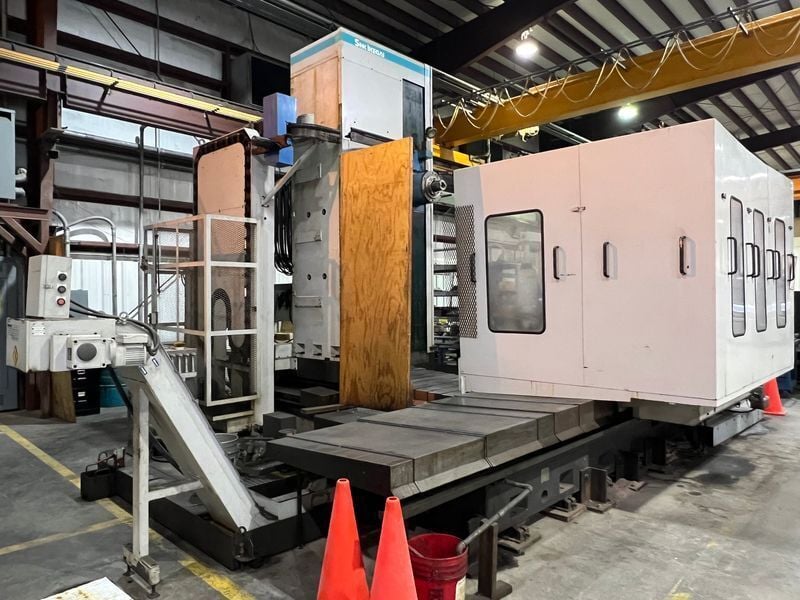 5.12" Ikegai #NB130P, CNC horizontal boring mill table type, 137.8" X-Axis, 98.42" Y-Axis, 2500 RPM, 35 HP - Image 1