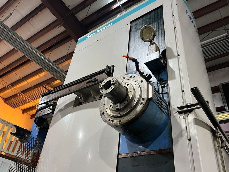5.12" Ikegai #NB130P, CNC horizontal boring mill table type, 137.8" X-Axis, 98.42" Y-Axis, 2500 RPM, 35 HP - Image 7