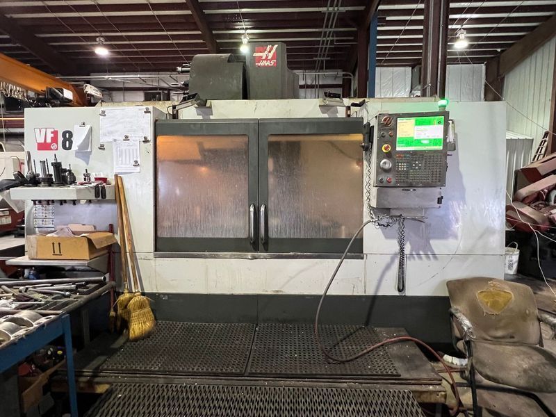 Haas #VF-8/50, CNC vertical machining center, 30 automatic tool changer, 64" X, 40" Y, 30" Z, 7500 RPM, #50 - Image 3