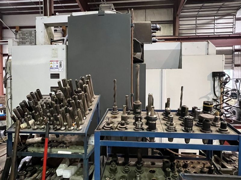 Haas #VF-8/50, CNC vertical machining center, 30 automatic tool changer, 64" X, 40" Y, 30" Z, 7500 RPM, #50 - Image 5
