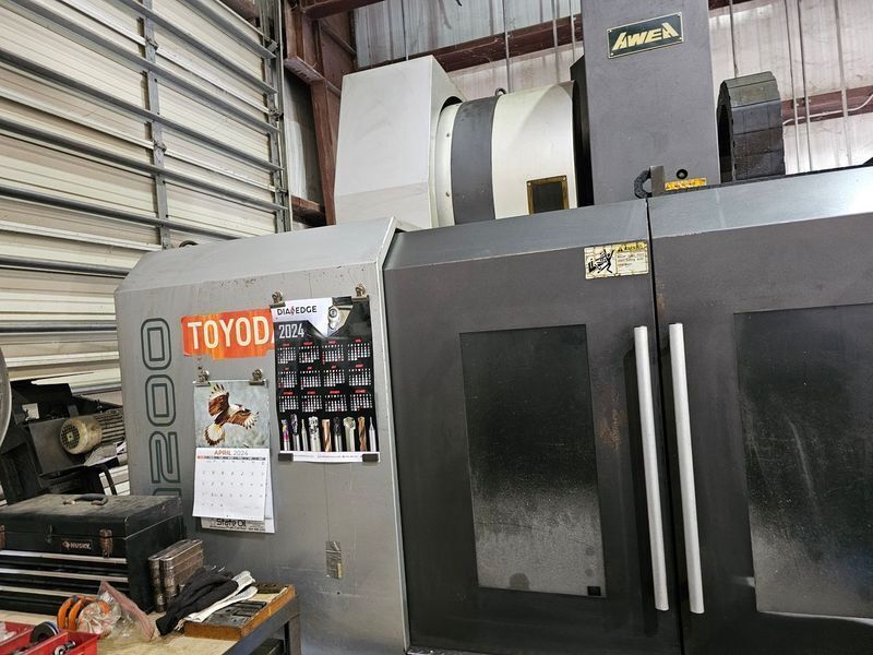 Toyoda Awea #BM-1200, CNC vertical machining center, 24 automatic tool changer, 47.2" X, 23.6" Y, 23.6" Z - Image 1