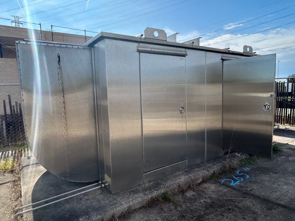150 KW Caterpillar #D150P1, Stainless Steel drop over enclosure, 277/480 Volts, 373 hours, Perkins - Image 2