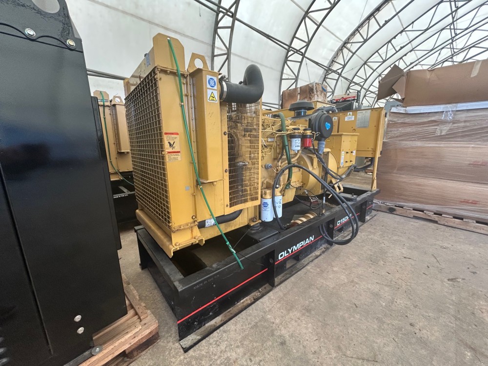 150 KW Caterpillar #D150P1, Stainless Steel drop over enclosure, 277/480 Volts, 373 hours, Perkins - Image 5