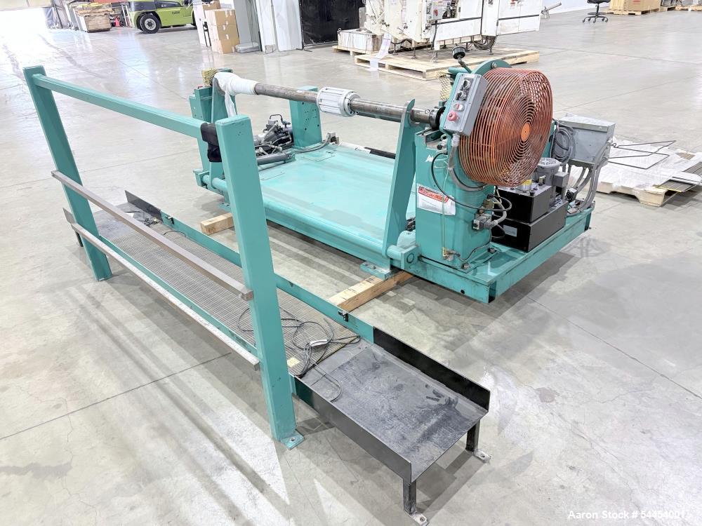 Dusenbery #740, cantilevered center surface slitter rewinder, 1500 FPM - Image 9