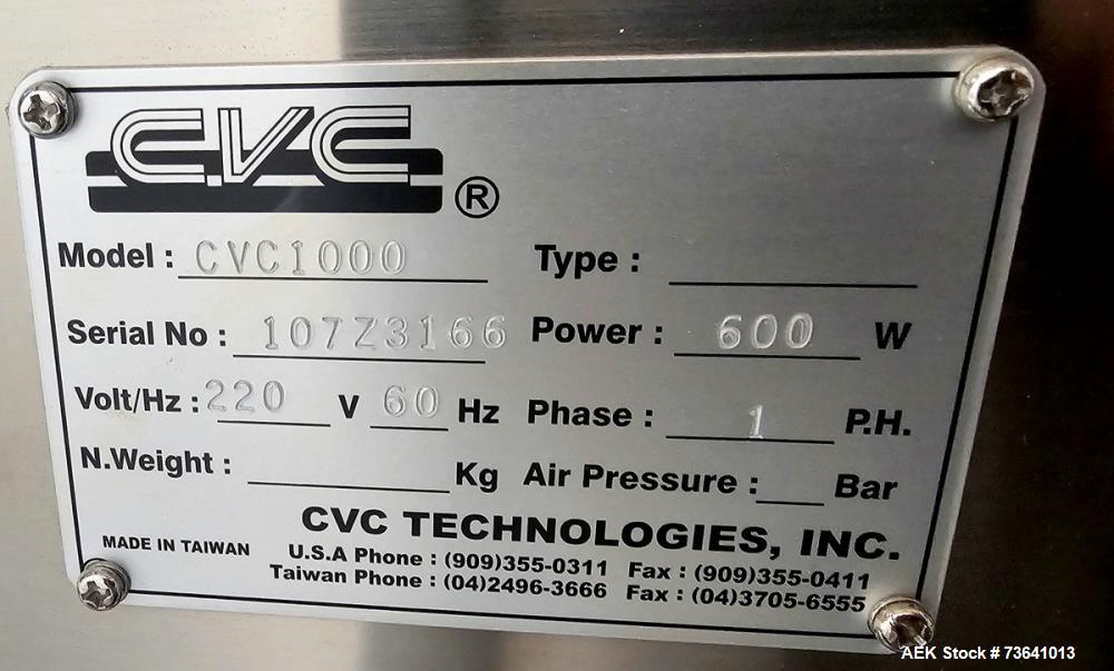 CVC #CVC1000, inline tablet/capsule counter, Stainless Steel - Image 9