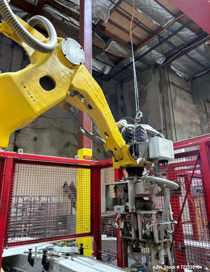 Fanuc, M-420iA, 4-Axis robot, 40 kg 88lb. payload, palletizing, R-J3iB control - Image 1