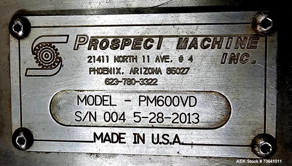 Prospect Machine #PM600VD, tablet vacuum deduster, 80000 TPH - Image 5