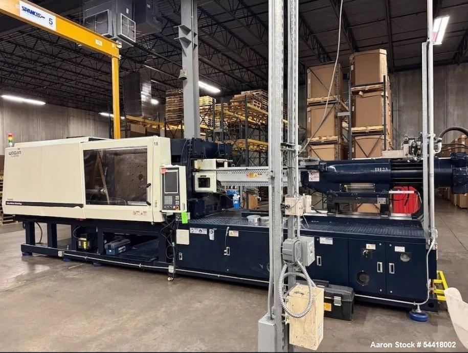 496 Ton, Woojin #TH500S, injection molder, Keba controls, core pull, 2017 - Image 3