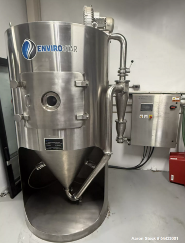 EnviroStar #ES-500, centrifugal spray dryer, Stainless Steel, PLC - Image 1