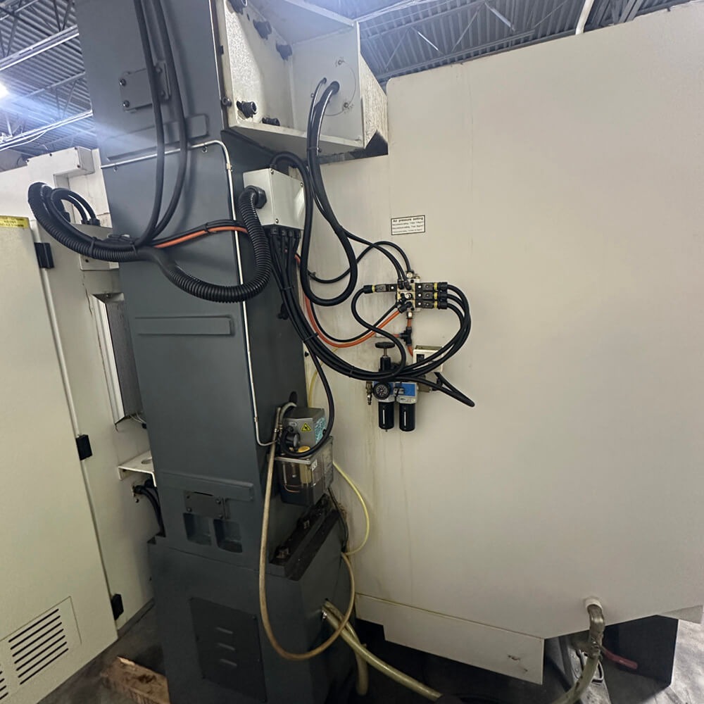 Atrump #A3-10H, CNC bed mill, 13" x60" tbl., 10 HP, 40" X, 20" Y, 20" Z, #40, 8k RPM, 3-Axis rigid head - Image 2