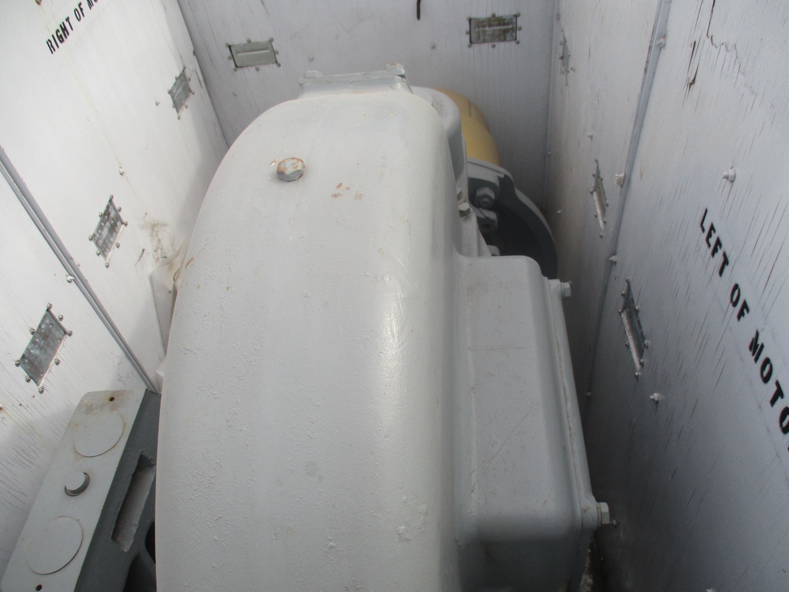 3500 Lb. Westinghouse / Reuland, geared overhead elevator traction machine - Image 1