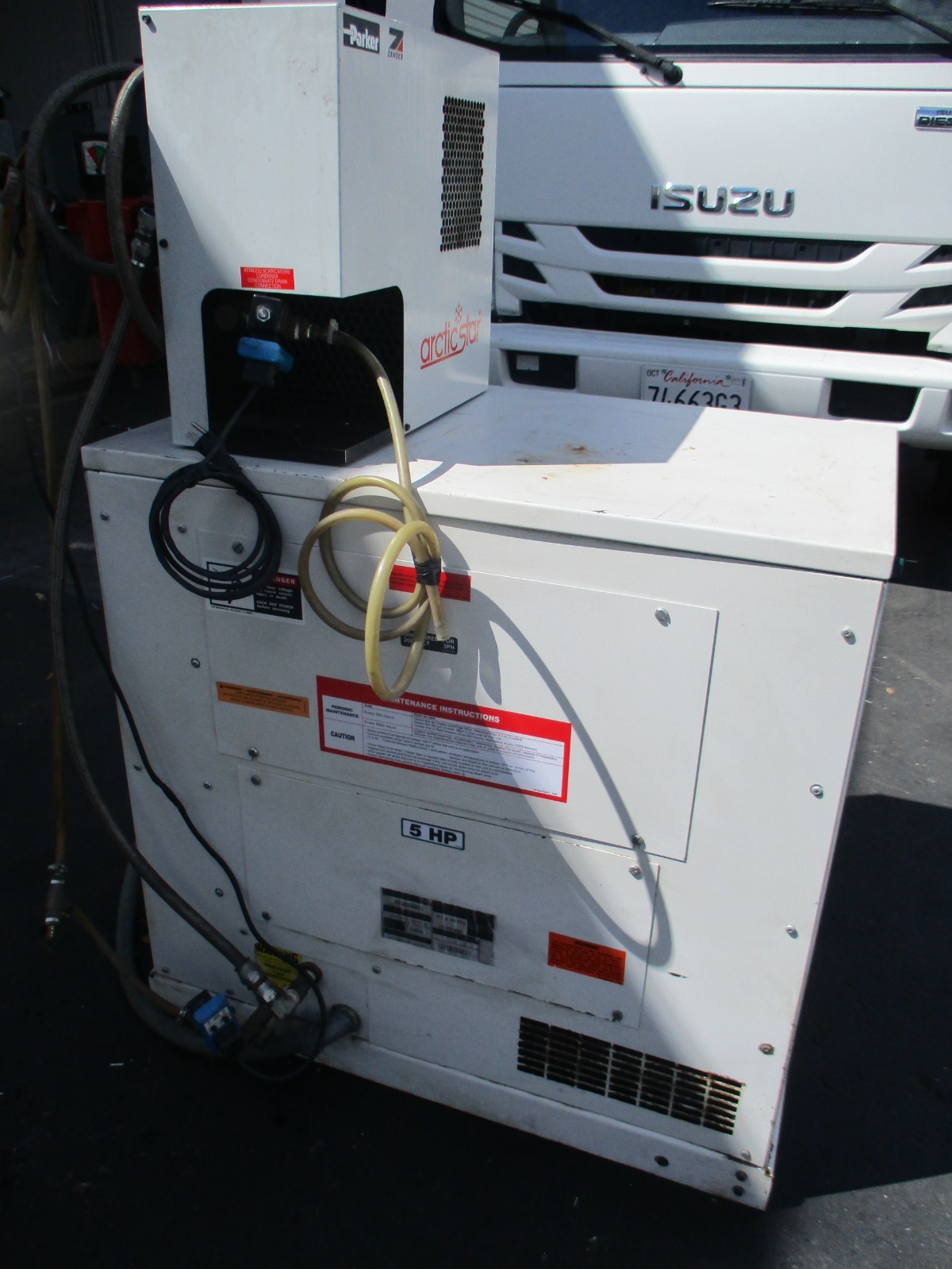 5 HP Powerex Whisper Quiet, oilless scroll compressor, 13 gallon tank, w/ dryer, 51 dBA, 6000 hours - Image 2