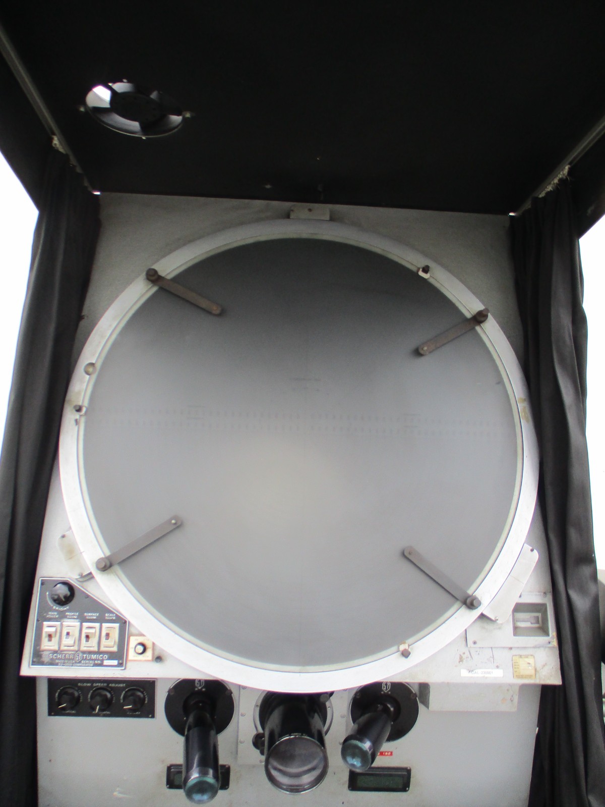 30" Scherr-Tumico #22-2500, CNC optical comparator, 500 lb. max work load, 6" focal plane - Image 9