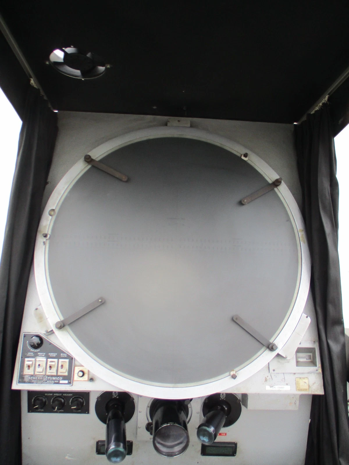 30" Scherr-Tumico #22-2500, CNC optical comparator, 500 lb. max work load, 6" focal plane - Image 9