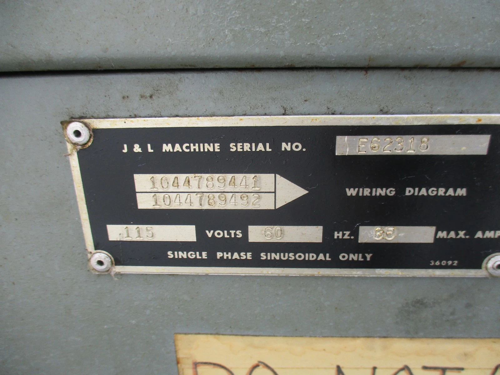16" Jones and Lampson, optical comparator, surface & profile illumination - Image 7