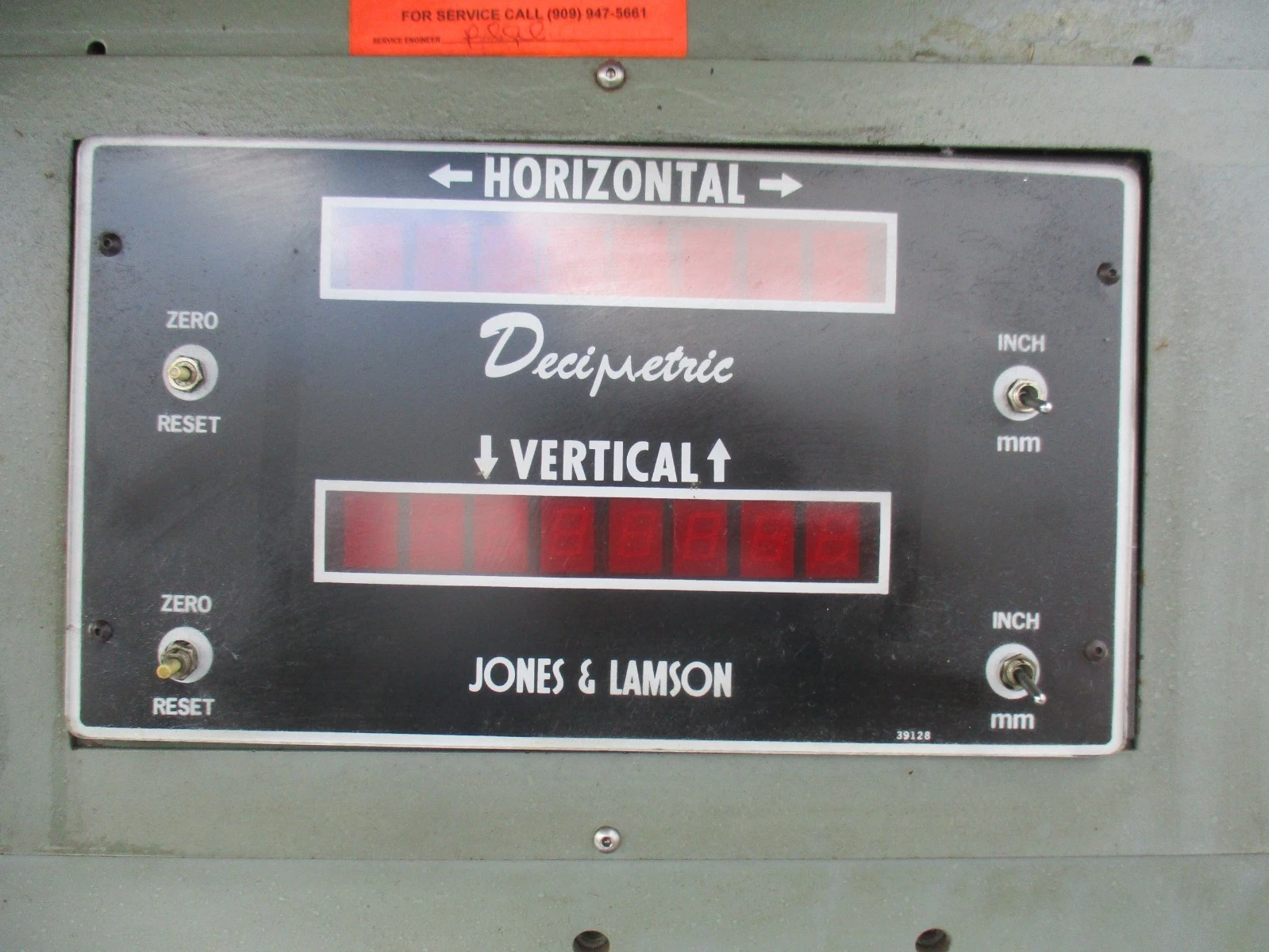 16" Jones and Lampson, optical comparator, surface & profile illumination - Image 9