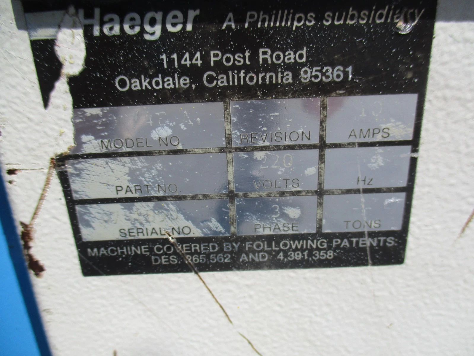 3/16" x 7" x 7" Euromac Haeger #200/4, hydraulic corner notcher, automatic hold-down - Image 8